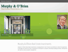 Tablet Screenshot of murphyobrienre.com